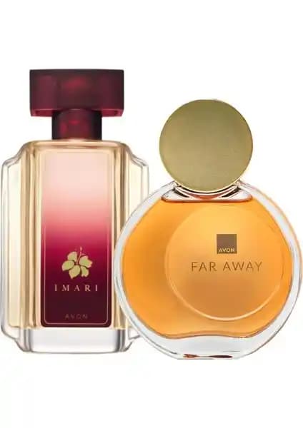 Avon Kadın Parfüm Seti Far Away ve Imari: Farklı Aromalar ve Kalıcılık Sunan Seçenekler