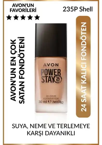 Avon True Power Stay Fondöten 30 ml - Uzun Süre Kalıcı ve Suya Dayanıklı Makyaj Ürünü