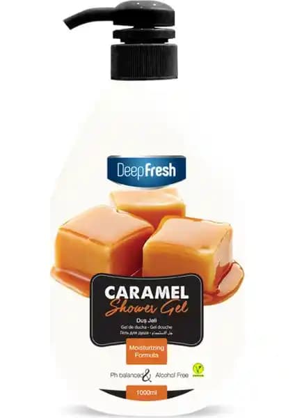Deep Fresh Karamel Duş Jeli 1 Litre: Günlük Temizlik ve Ferahlatıcı Koku Deneyimi