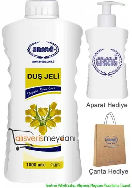 Ersağ Duş Jeli: Doğal İçerikli, Kaliteli ve Uzun Süre Kullanımlı Temizlik Ürünü