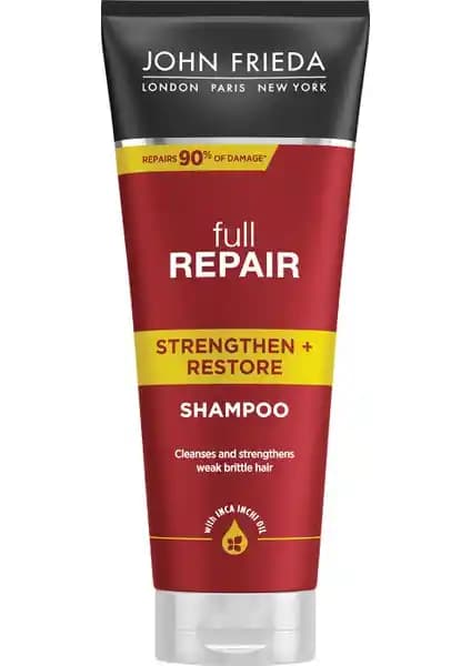 John Frieda Hassas ve Hasar Görmüş Saçlar İçin Onarıcı Şampuan İncelemesi ve Kullanıcı Yorumları