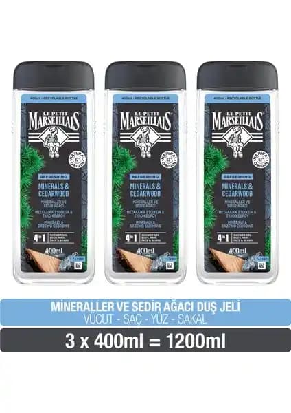 Le Petit Marseillais Mineraller ve Sedir Ağacı Duş Jeli İncelemesi ve Kullanıcı Yorumları