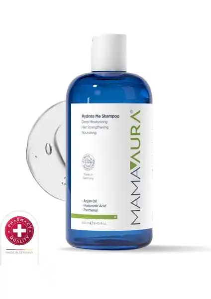 Mamaaura Nemlendirici Şampuanı: Kuru Saçlar İçin Derinlemesine Nem ve Parlaklık Sağlar