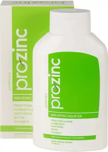 Prozinc Şampuan Kuru ve Yıpranmış Saçlar İçin Güçlendirici ve Canlandırıcı Bakım Ürünü