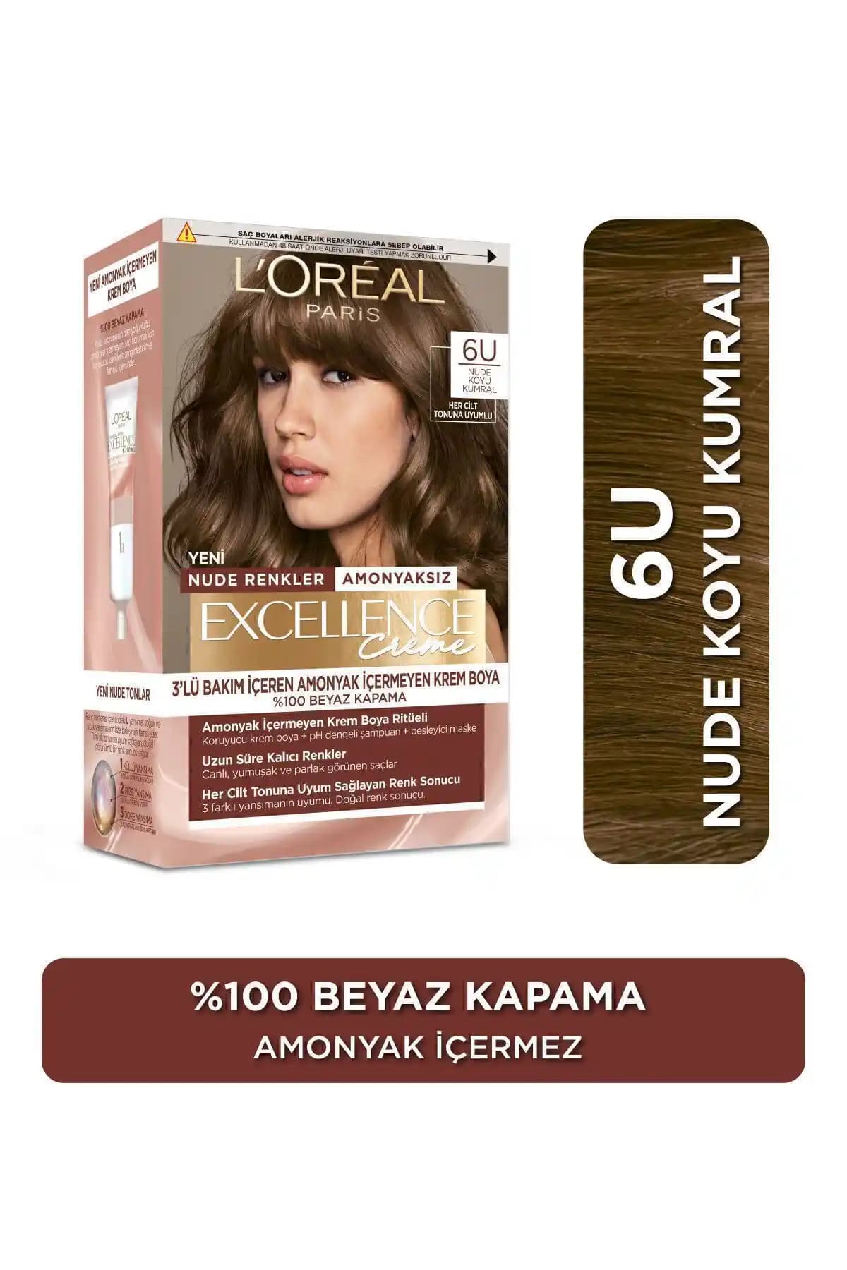 2025'te L'Oreal Paris Excellence Creme Nude ile Saçlarınızda Doğallık ve Canlılı