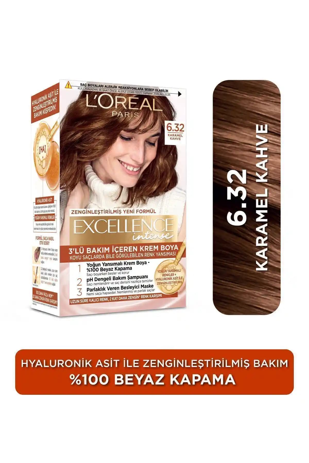 2025'te L'Oreal Paris Excellence Intense Karamel Kahve ile Saçlarınız Canlansın