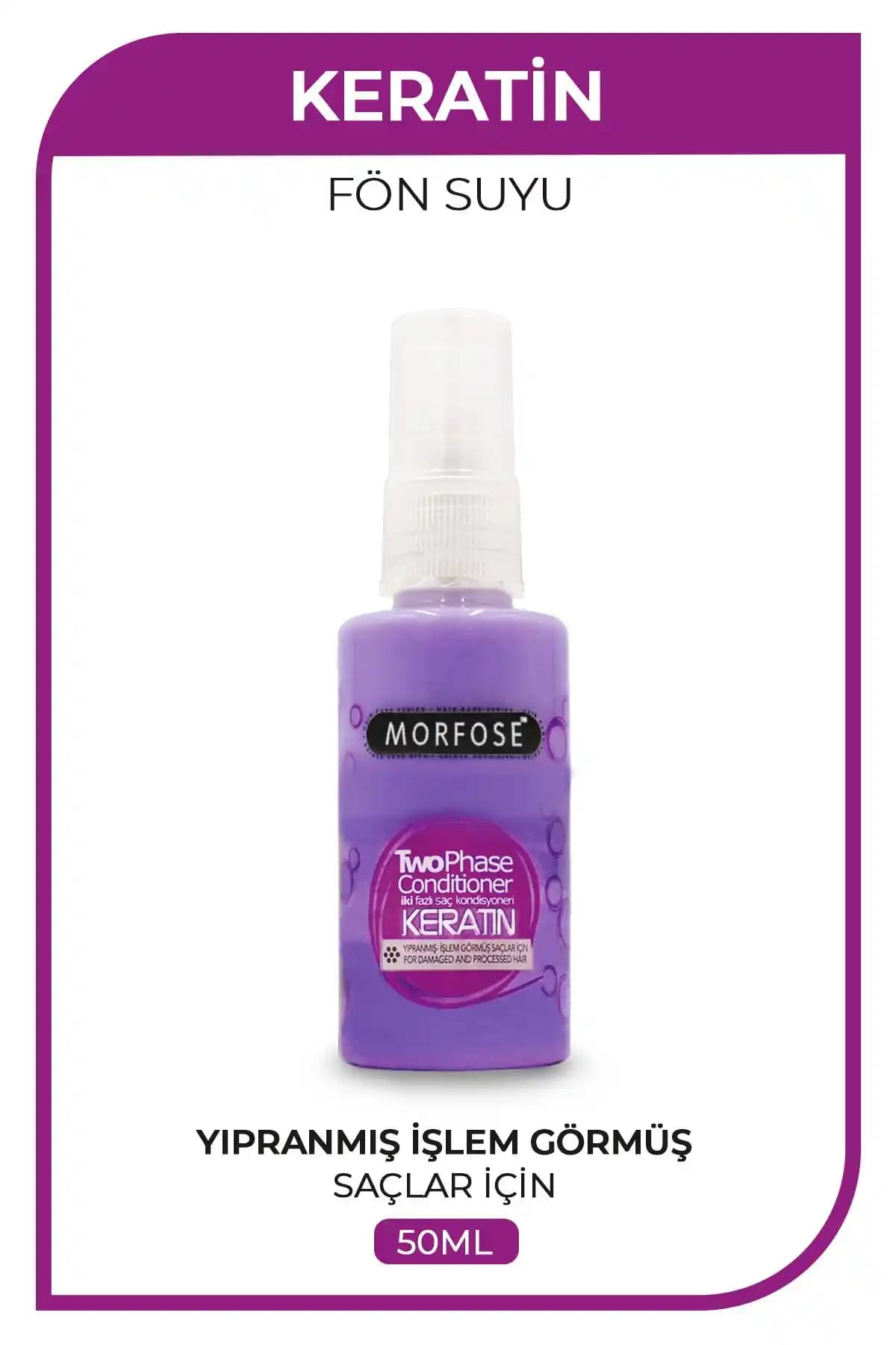 2025'te Morfose Çift Fazlı Fön Suyu Keratin ile Saçlarınıza Güç ve Parlaklık Kat