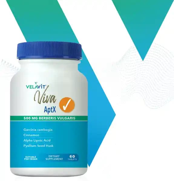 Velavit Viva AptX Doğal İçeriklerle Sağlıklı Yaşam ve Kilo Kontrolü Sağlayan Takviye