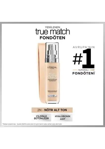 L'Oréal Paris True Match ve Maybelline Fit Me Mat Fondöten Karşılaştırması