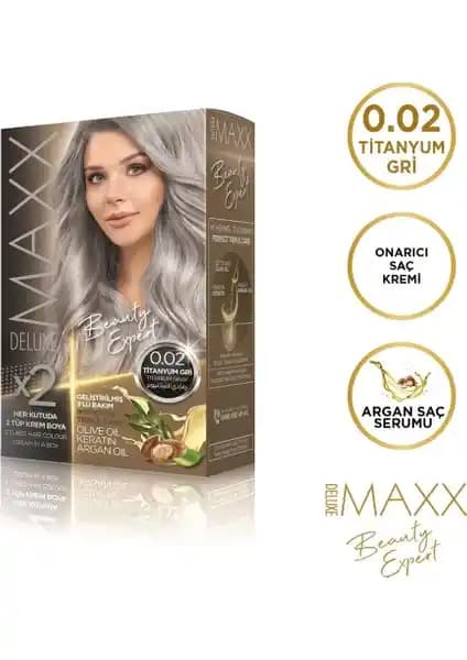 Saç Boyası Karşılaştırması: Maxx Deluxe Titanyum Gri ve Nevacolor Doğal Sarı Ürünleri