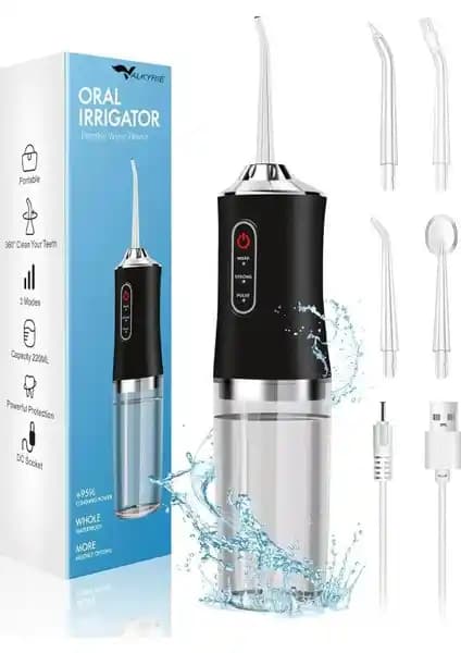 Valkyrie Şarj Edilebilir Ağız Duşu ve xPhone Store Taşınabilir Diş Fırçası Karşılaştırması