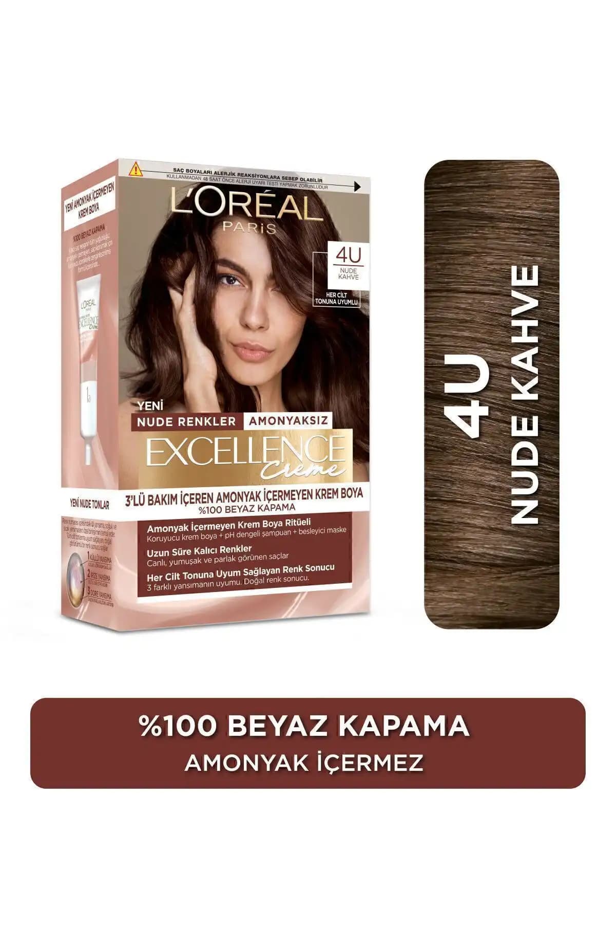 L'Oreal Paris Excellence Creme Nude Serisi Saç Boyası Karşılaştırması ve Özellikleri