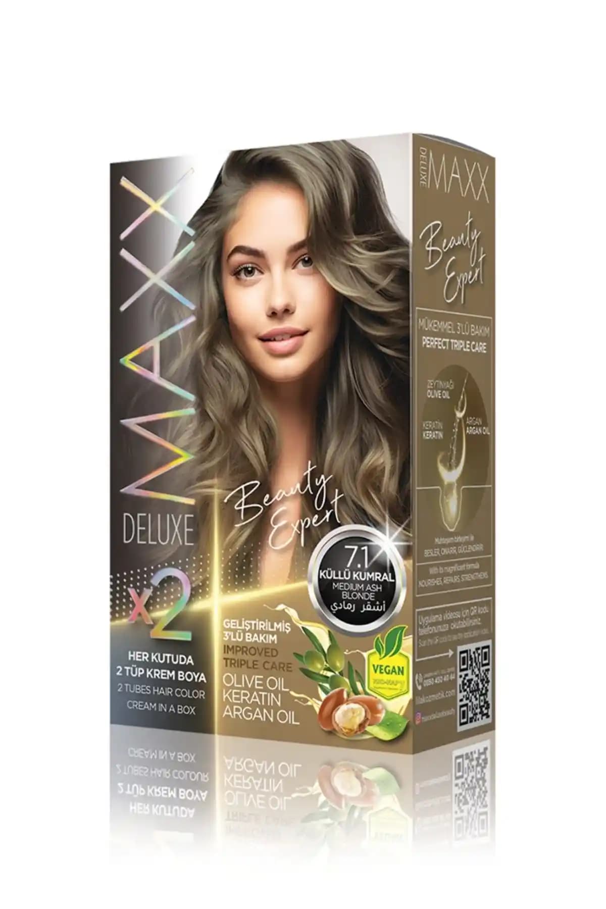 MAXX DELUXE Saç Boyası Karşılaştırması: 7.1 ve 8.1 Küllü Kumral Setleri İncelemesi