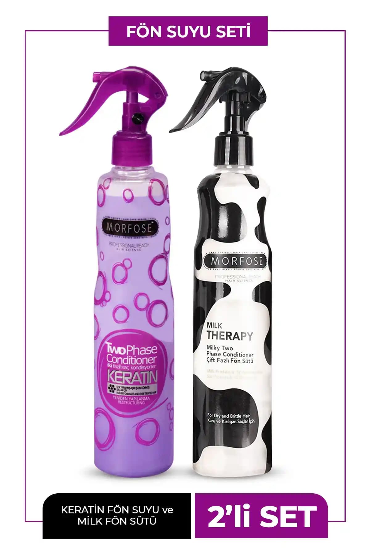 Morfose Fön Suyu ve The Ceel Dökülme Karşıtı Saç Bakım Seti Karşılaştırması