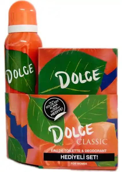 Dolce Edt 100 ml ve Deodorant Seti: Ferah ve Kalıcı Koku Deneyimi