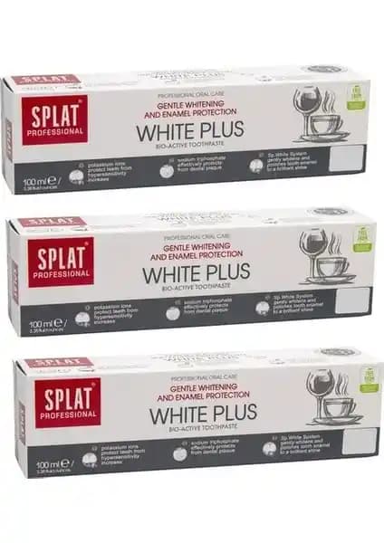 SPLAT Professional White Plus Diş Macunu: Güçlendirici ve Beyazlatıcı Özellikleriyle Sağlıklı Gülüş